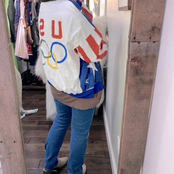 DuPont Tyvek Olympic USA jacket zippered sponsored by General Mills - Picture 4 of 14